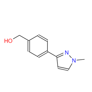 4-(1-甲基-1H-吡唑-3-基)苯甲醇,(4-(1-Methyl-1H-pyrazol-3-yl)phenyl)methanol