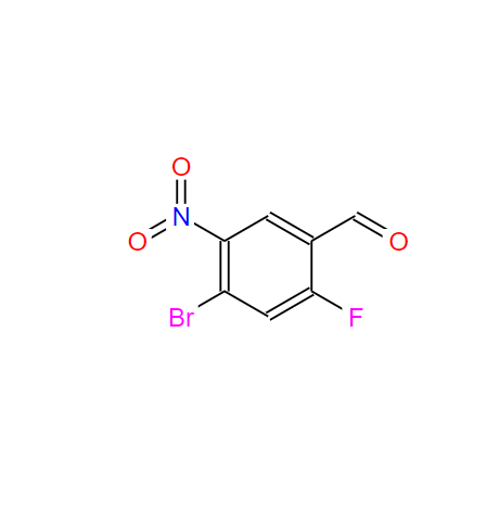 4-溴-2-氟-5-硝基苯甲醛,4-bromo-2-fluoro-5-nitrobenzaldehyde