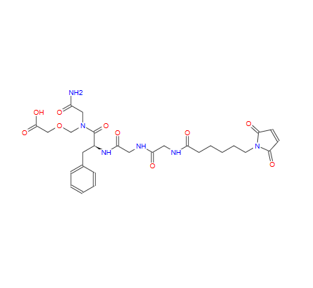 链接子,Glycinamide,N-[6-(2,5-dihydro-2,5-dioxo-1H-pyrrol-1-yl)-1-oxohexyl]glycylglycyl-L-phenylalanyl-N-[(carboxymethoxy) methyl] -