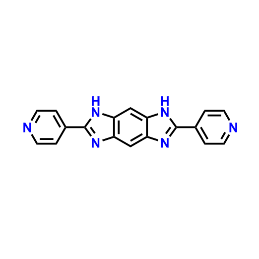 2,6-双（吡啶-4-基）-1,7-二氢苯并[1,2-d:4,5-′]二咪唑,2,6-bis(pyridin-4-yl)-1,7-dihydrobenzo[1,2-d:4,5-d′]diimidazole