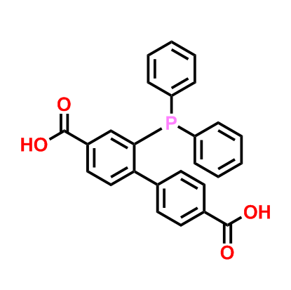 2-（二苯基膦）-[1,1'-联苯]-4,4'-二羧酸,2-(diphenylphosphino)-[1,1'-biphenyl]-4,4'-dicarboxylic acid