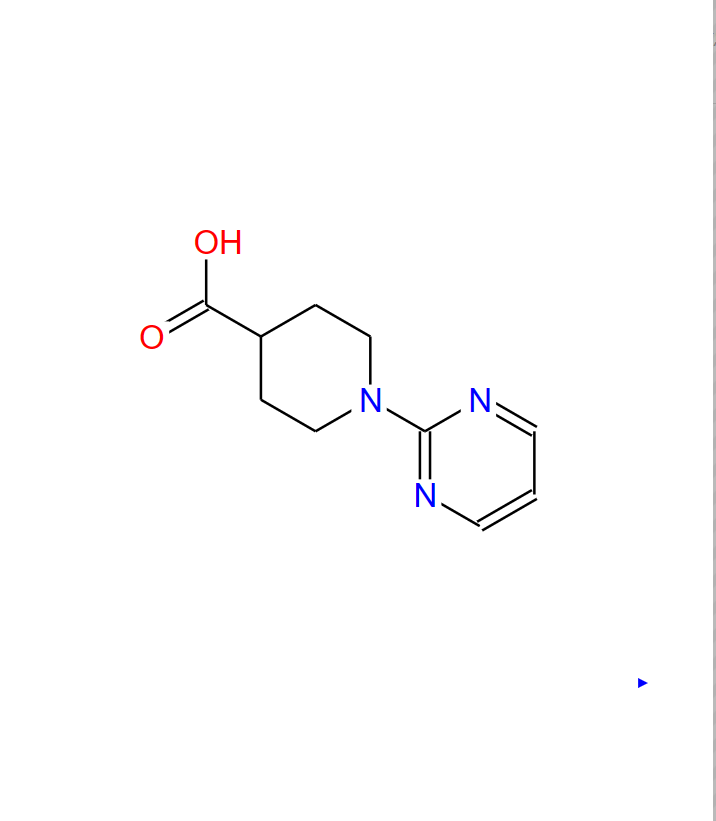 1-(嘧啶-2-基)哌啶-4-甲酸,1-(2-Pyrimidinyl)piperidine-4-carboxylic acid