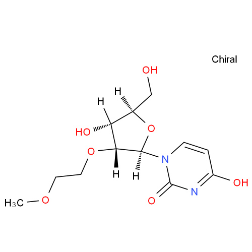 2'-O-(2-甲氧基乙基)尿苷,2'-O-(2-Methoxyethyl)uridine