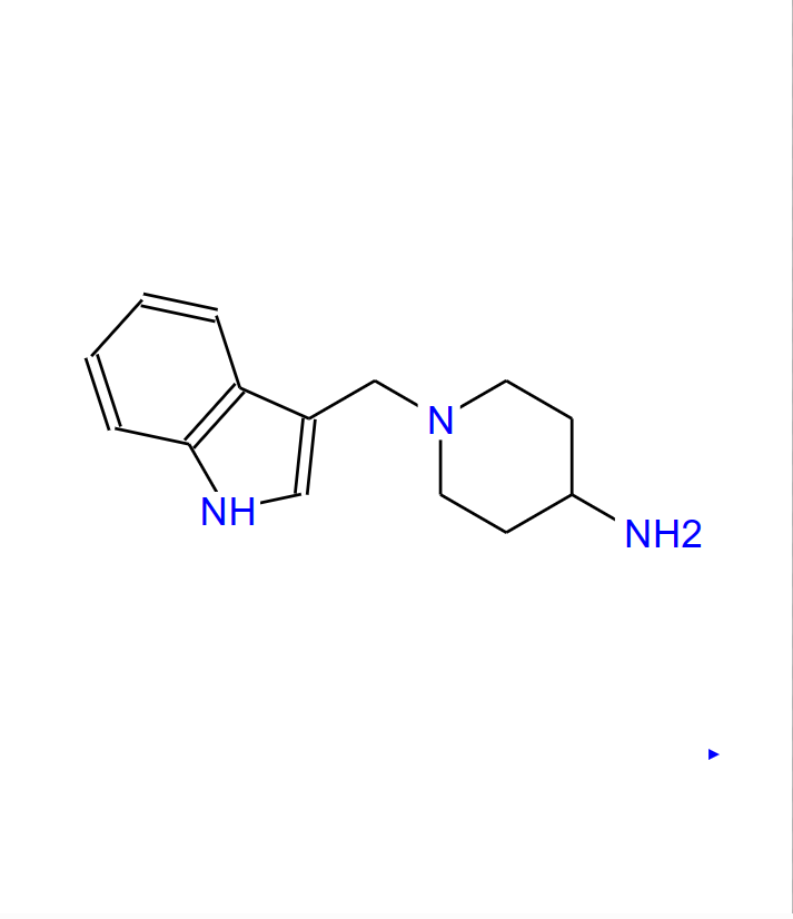 1-(1H-吲哚-3-基甲基)哌啶-4-胺,1-(1H-Indol-3-ylmethyl)piperidin-4-amine