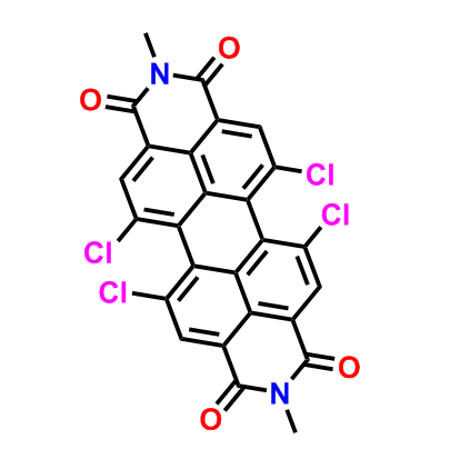 5,6,12,13-四氯-2,9-二甲基蒽[2,1,9-def:6,5,10-d'e'f']二异喹啉-1,3,8,10(2H,9H)-四酮,5,6,12,13-Tetrachloro-2,9-dimethylanthra[2,1,9-def:6,5,10-d'e'f']diisoquinoline-1,3,8,10(2H,9H)-tetraone