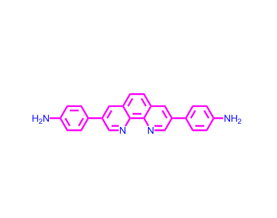 3,8-二(4-氨基苯基)-1,10-鄰菲羅啉,Benzenamine, 4,4'-(1,10-phenanthroline-3,8-diyl)bis-