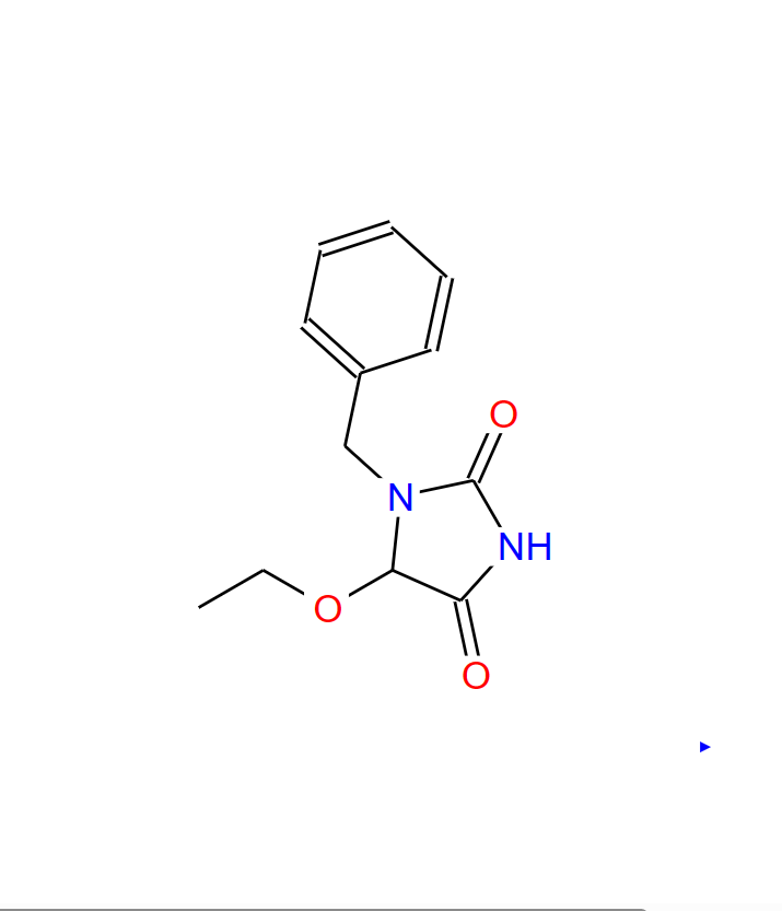 1-苄基-5-乙氧基海因,1-Benzyl-5-ethoxyhydantoin