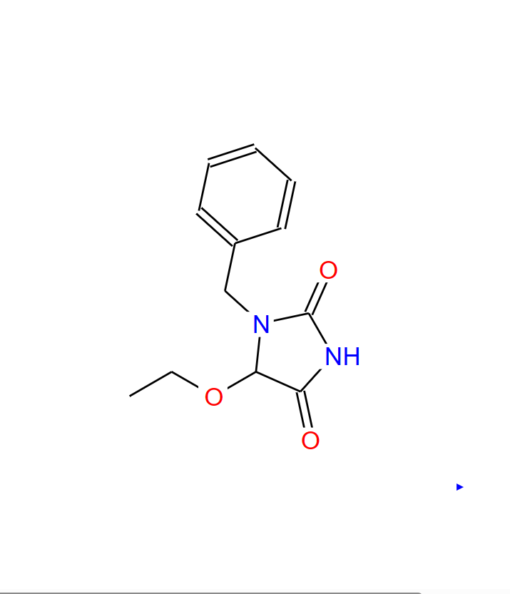 1-芐基-5-乙氧基海因,1-Benzyl-5-ethoxyhydantoin