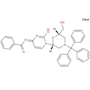 N-[1-[(2R,6S)-6-(羟甲基)-4-三苯甲基吗啉-2-基]-2-氧代-1,2-二氢嘧啶-4-基]苯甲酰胺,N4-Benzoyl-7