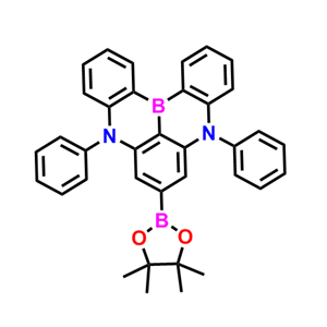 5,9-二苯基-7-（4,4,5,5-四甲基-1,3,2-二氧杂硼烷-2-基）-5-9-二氢-5,9-二氮杂-13b-硼萘并[3,2,1-de]蒽