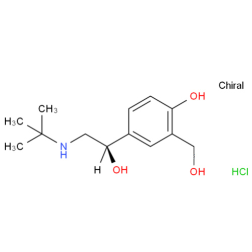 盐酸左旋沙丁胺醇,alfa1-[[1,1-Dimethylethylamino]methyl]-4-hydroxy-1-(S),3-benzene dimethanol Hydrochlorid