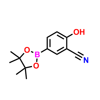 2-羟基-5-(4,4,5,5-四甲基-1,3,2-二氧硼杂环戊烷-2-基)苯甲腈,2-Hydroxy-5-(4,4,5,5-tetramethyl-1,3,2-dioxaborolan-2-yl)benzonitrile