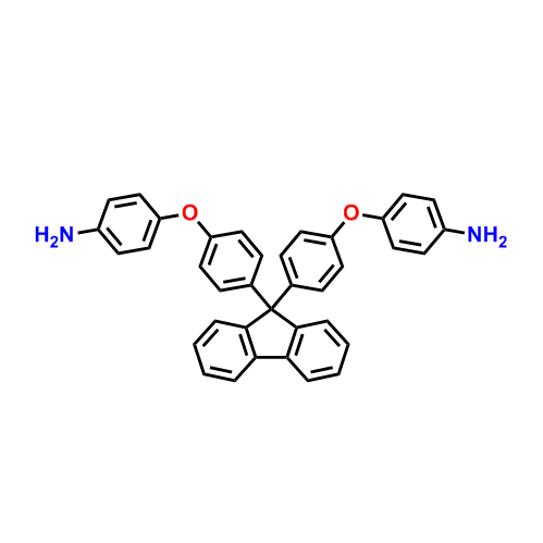 9,9-双[4-(4-氨基苯氧基）苯基]芴,4,4'-[9H-Fluoren-9-ylidenebis(4,1-phenyleneoxy)]bisbenzenamine