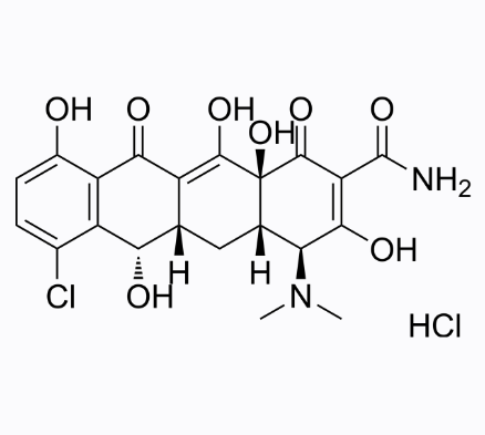 Demeclocycline HCl;Detravis;Clortetrin;Declomycin