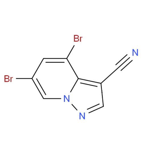 4,6-二溴吡唑并[1,5-A]吡啶-3-甲腈,4,6-Dibromo-pyrazolo[1,5-a]pyridine-3-carbonitrile