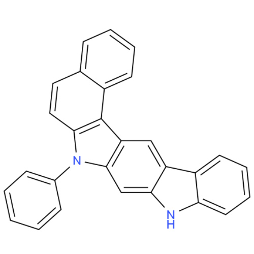 7,9-二氢-7-苯基-苯并[G]吲哚并[2,3-B]咔唑,Benz[g]indolo[2,3-b]carbazole, 7,9-dihydro-7-phenyl