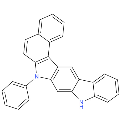 7,9-二氫-7-苯基-苯并[G]吲哚并[2,3-B]咔唑,Benz[g]indolo[2,3-b]carbazole, 7,9-dihydro-7-phenyl