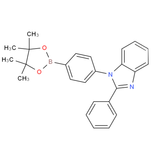 2-苯基-1-[4-(4,4,5,5-四甲基-[1,3,2]二恶英-2-基)-苯基]-1H-苯基咪唑,2-Phenyl-1-[4-(4,4,5,5-tetraMethyl-[1,3,2]dioxaborolan-2-yl)-phenyl]-1H-benzoiMidazole