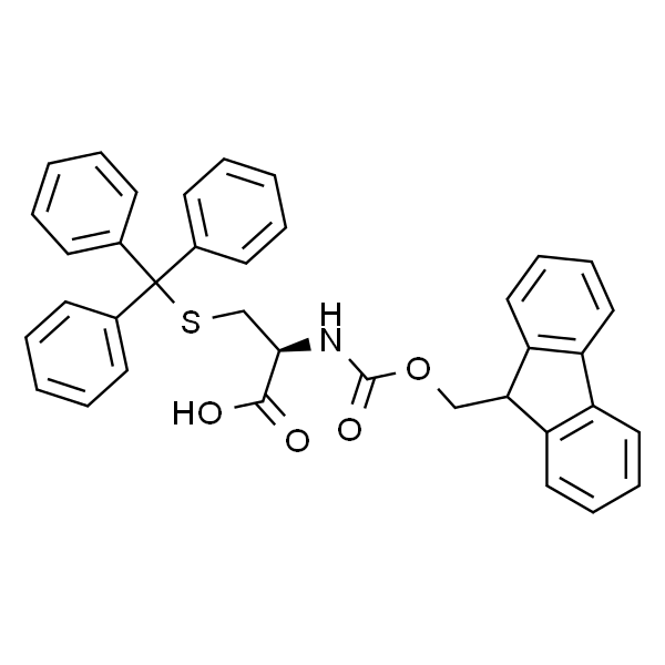 N-Fmoc-N'-三苯甲基-D-半胱氨酸,Fmoc-D-Cys(Trt)-OH