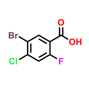 5-溴-4-氯-2-氟苯甲酸,5-Bromo-4-chloro-2-fluorobenzoic acid