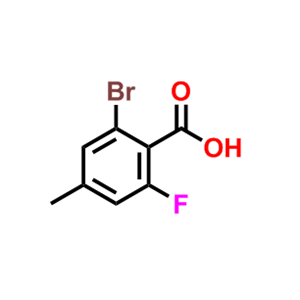 2-溴-6-氟-4-甲基苯甲酸