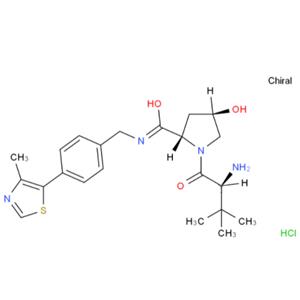 (2S,4R)-1-((S)-2-氨基-3,3-二甲基丁酰基)-4-羟基-N-(4-(4-甲基噻唑-5-基)苄基)吡咯烷-2-甲酰胺盐酸盐