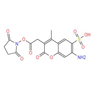 蓝色荧光染料 200554-19-4，AF350-NHS Ester，AF350琥珀酰亚胺酯