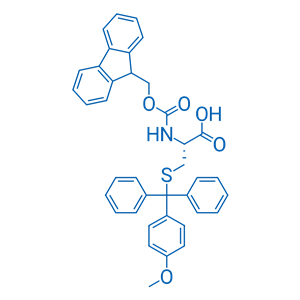 Fmoc-Cys(Mmt)-OH，N-芴甲氧羰基-S-(4-甲氧基三苯甲基)-L-半胱氨酸