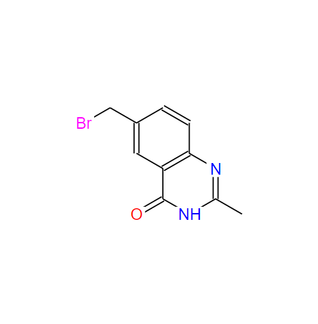 6-溴甲基-3,4-二氢-2-甲基-喹唑啉-4-酮,6-Bromomethyl-3,4-dihydro-2-Methyl-quinazolin-4-one