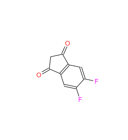 5,6-二氟-1,3-氢化茚二酮,5,6-difluoro-1,3-indanedione