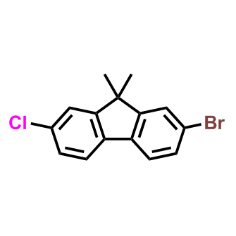 2-溴-7-氯-9,9'-二甲基芴,2-Bromo-7-chloro-9,9-dimethyl fluorene
