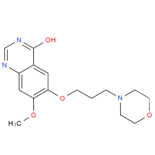 7-甲氧基-6-(3-吗啉-4-基丙氧基)喹唑啉-4(3H)-酮,7-Methoxy-6-(3-morpholin-4-ylpropoxy)quinazolin-4(3H)-one