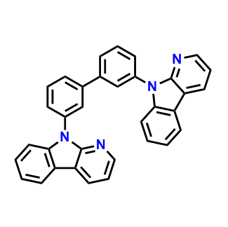 3,3'-雙（9H-吡啶并[2,3-b]吲哚-9-基）-1,1'-聯(lián)苯,3,3'-Bis(9H-pyrido[2,3-b]indol-9-yl)-1,1'-biphenyl