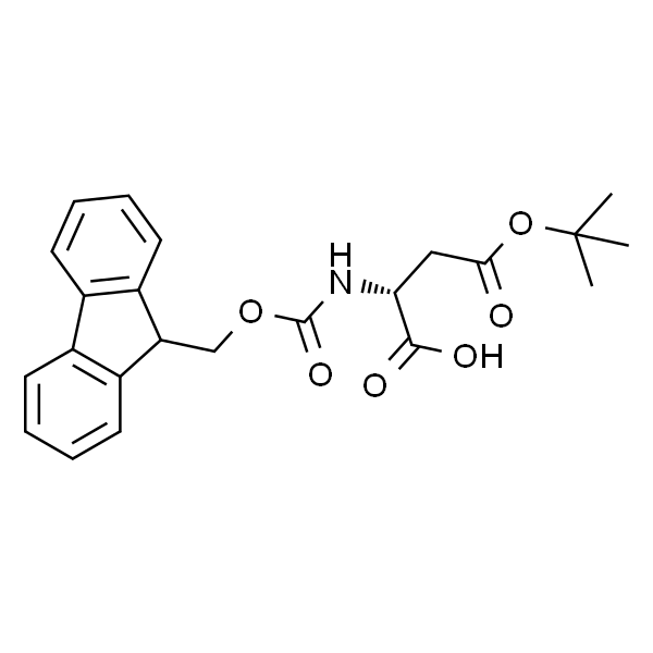 N-芴甲氧羰基-D-天冬氨酸-4-叔丁酯,Fmoc-D-Asp(OtBu)-OH