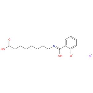 8-(2-羟基苯甲酰胺基)辛酸钠