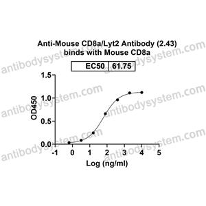 流式抗体：Mouse CD8a/Lyt2 Antibody (2.43) FMB96010,CD8a