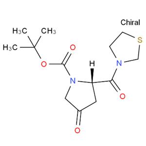 (2S)-4-氧代-2-(3-噻唑烷基羰基)-1-吡咯烷羧酸叔丁酯