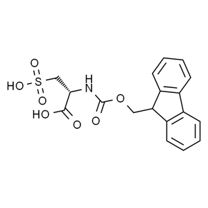 Fmoc-L-Cys(O3H)-OH，(R)-2-((((9H-芴-9-基)甲氧基)羰基)氨基)-3-磺基丙酸