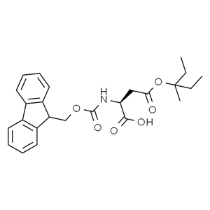 Fmoc-Asp(OMpe)-OH，芴甲氧羰基-(3-甲基戊基酯)-天冬氨酸