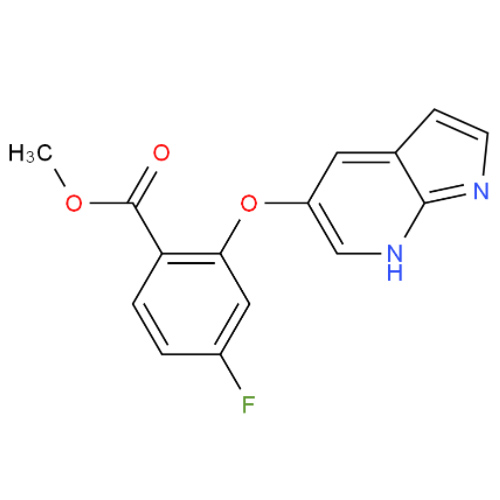 ABT-199中间体,Methyl 4-Fluoro-2-{1H-pyrrolo[2,3-b]pyridin-5-yloxy}benzoate