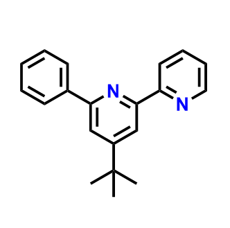 4-(1,1-二甲基乙基)-6-苯基-2,2'-联吡啶,2,2'-Bipyridine, 4-(1,1-dimethylethyl)-6-phenyl-