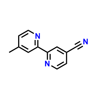 4'-甲基-[2,2'-联吡啶]-4-甲腈,4'-Methyl-[2,2'-bipyridine]-4-carbonitrile
