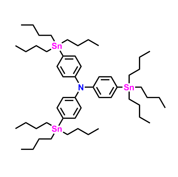 三（4-（三丁基锡基）苯基）胺,tris(4-(tributylstannyl)phenyl)amine