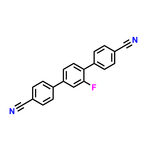 2'-氟-[1,1'；4'，1']三苯基-4,4'-双腈,2'-fluoro-[1,1';4',1'']terphenyl-4,4''-bis-carbonitrile