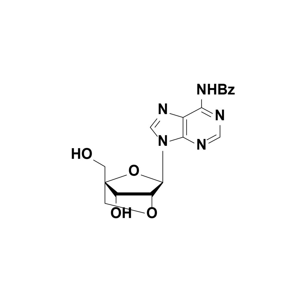 N6-Bz-2'-O-4'-C-Locked-rA