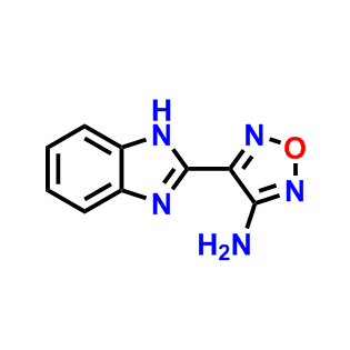 4-(1H-1,3-苯并二唑-2-基)-1,2,5-噁二唑-3-胺,4-(1H-1,3-benzodiazol-2-yl)-1,2,5-oxadiazol-3-amine