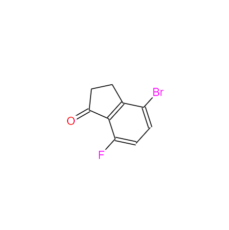 4-溴-7-氟茚酮,4-Bromo-7-fluoro-2,3-dihydroinden-1-one
