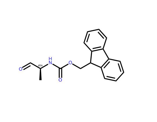 (S)-(9H-芴-9-基)甲基(1-氧代丙-2-基)氨基甲酸甲酯,(S)-(9H-Fluoren-9-yl)methyl(1-oxopropan-2-yl)carbamate