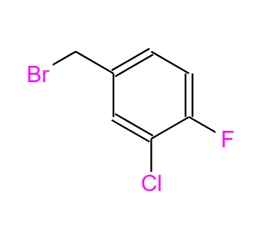 3-氯-4-氟溴苄,4-(Bromomethyl)-2-chloro-1-fluorobenzene