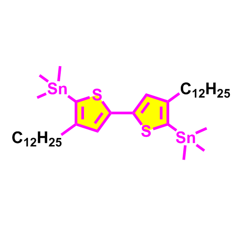 5,5'-双三甲基锡-4,4'-双十二烷基-2,2'-联噻吩,(4,4'-didodecyl-[2,2'-bithiophene]-5,5'-diyl)bis(trimethylstannane)